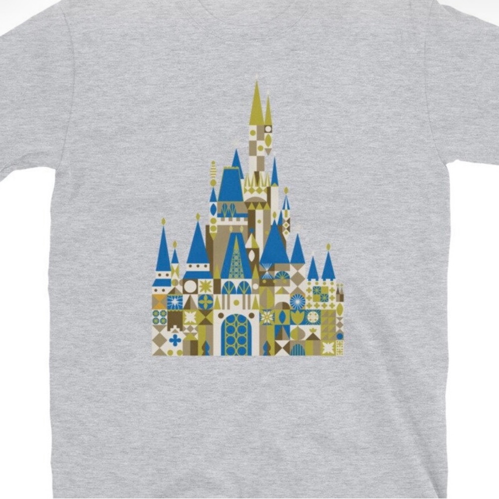 Original design Disney Mary Blair Magic Kingdom Cinderella’s Castle tee